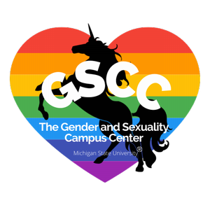 gscc logo of rainbow heart with unicorn